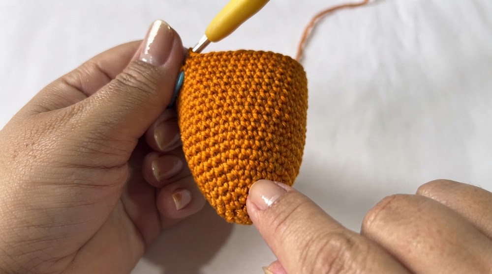 Crochet Persimmon Amigurumi Pattern 3