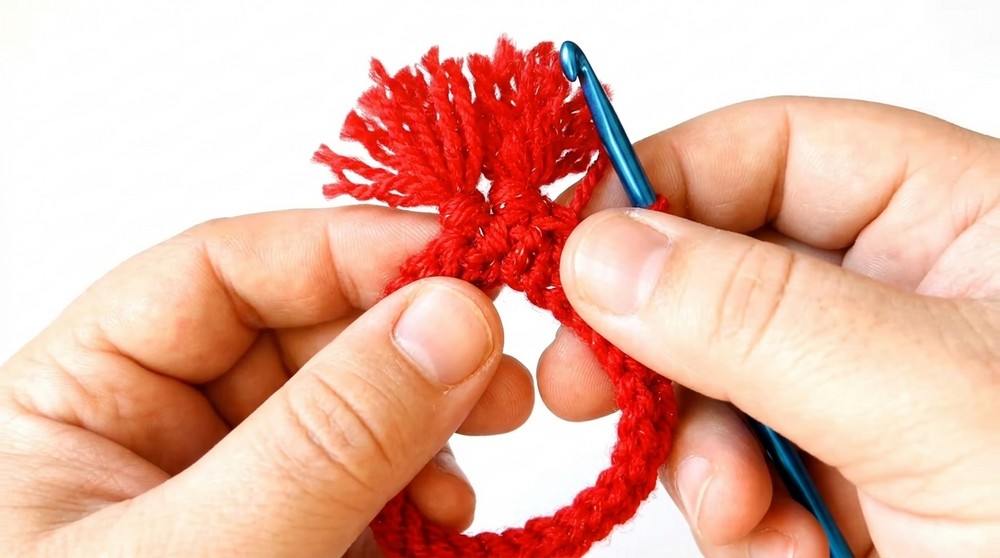 Crochet Snowman Ornament Pattern 2