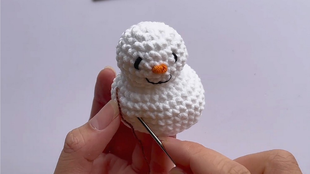 Crochet Snowman Wind Chime Pattern 3