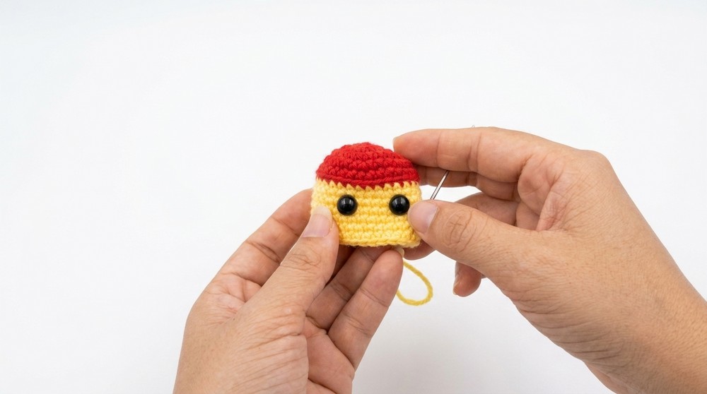 Crochet Strawberry Chick Pattern 2