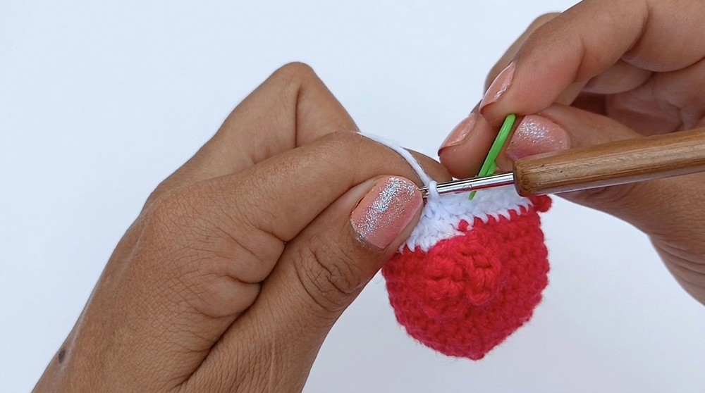 Crochet Strawberry Whale Pattern 3