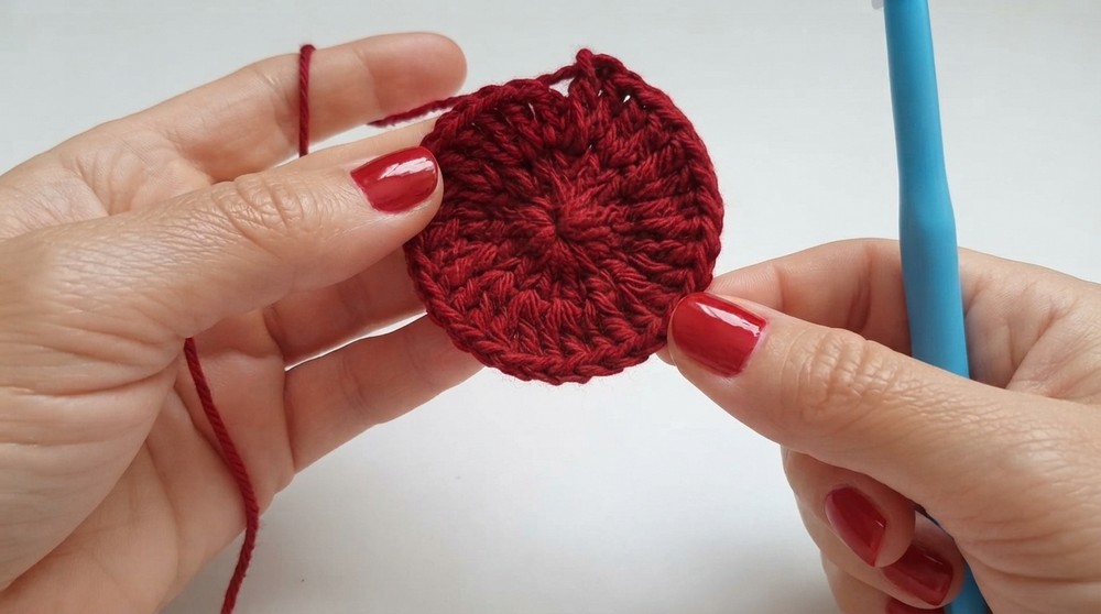 Crocheted children's bag step by step 4