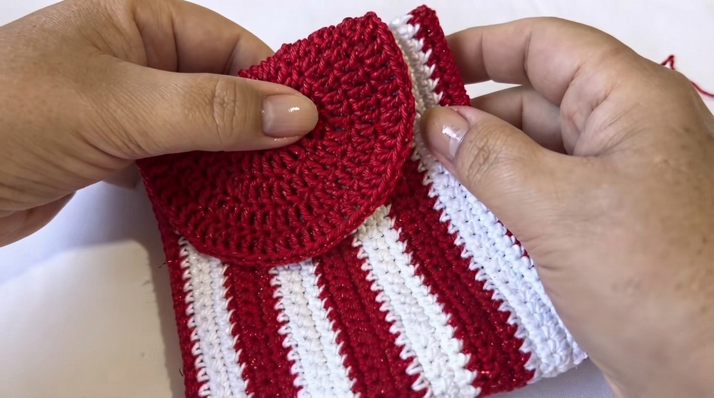 Cute Crochet Popcorn Pouch Pattern 4