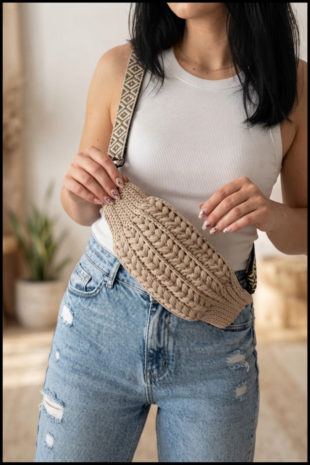 Crochet Crossbody Bag Pattern 1
