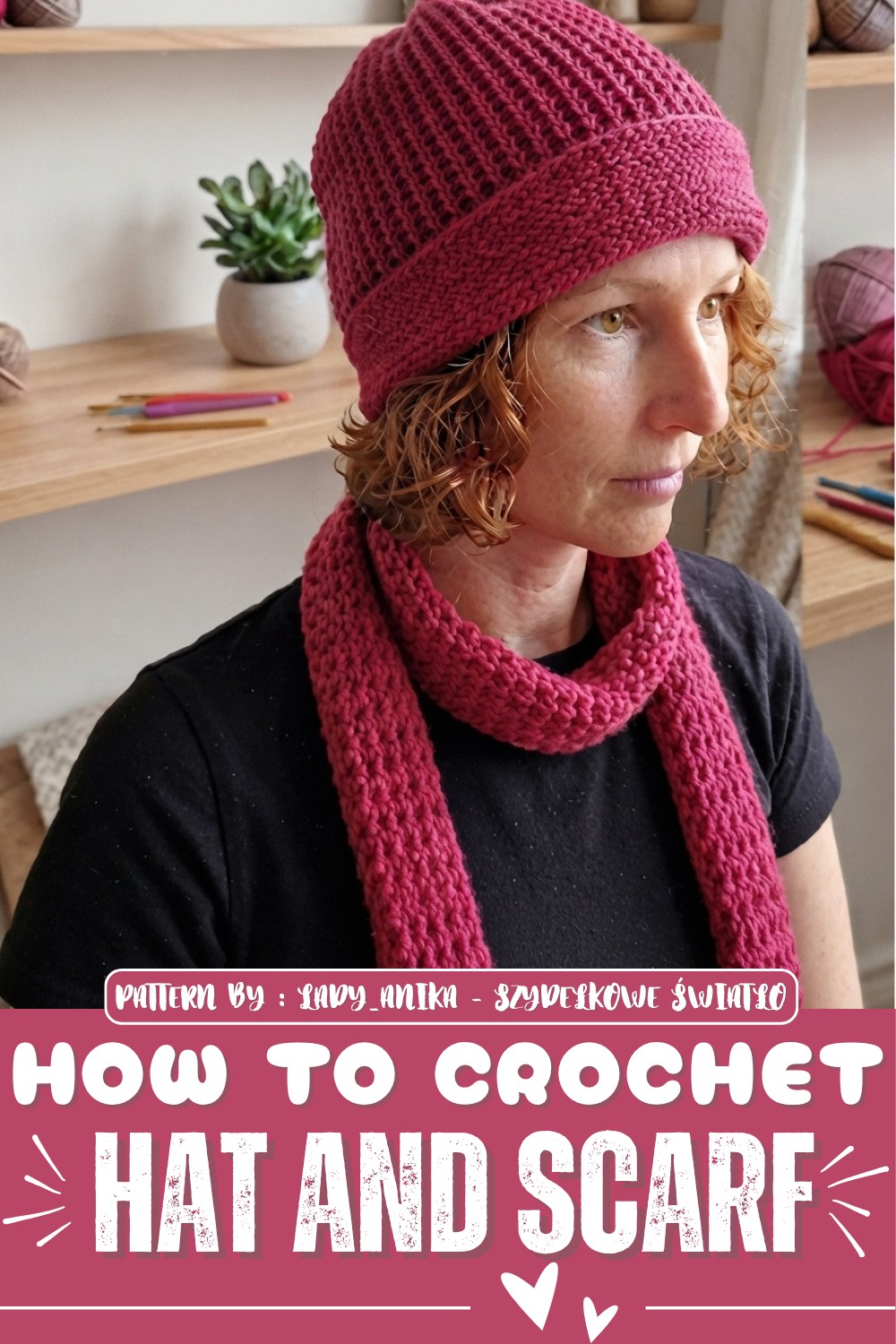 Crochet Hat And Scarf Pattern