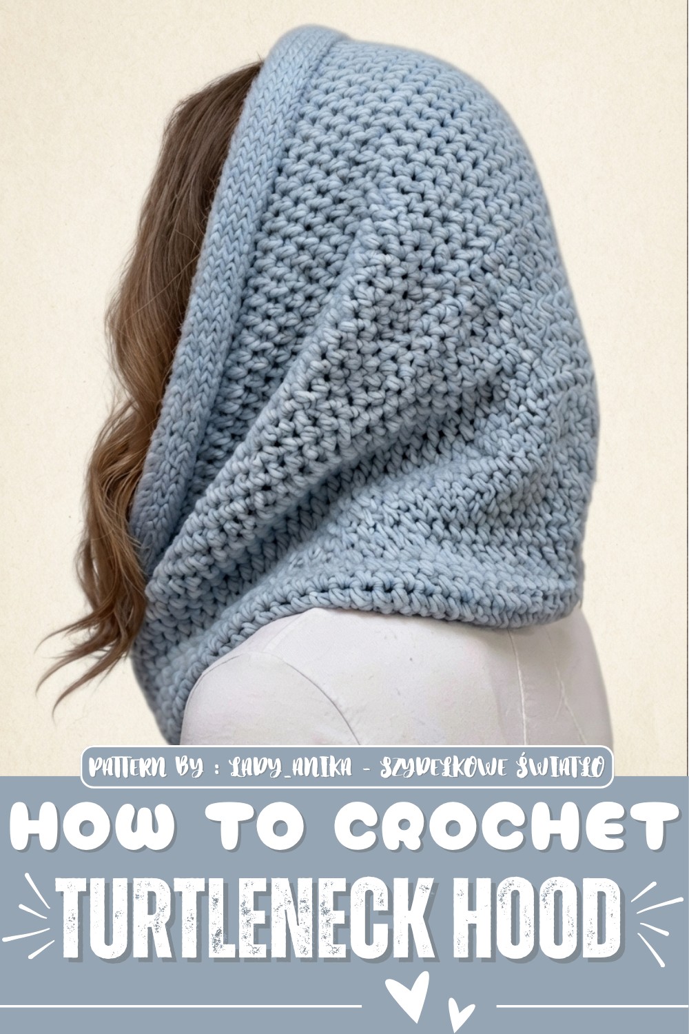 Crochet Turtleneck Hood Pattern