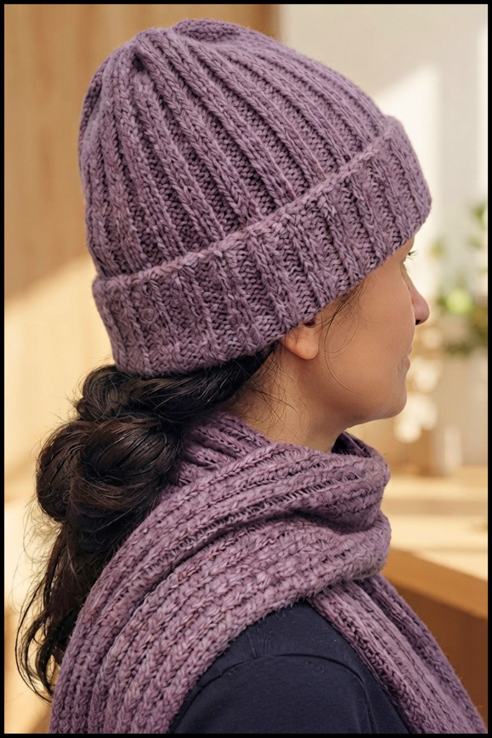 Crochet Winter Beanie Pattern 1