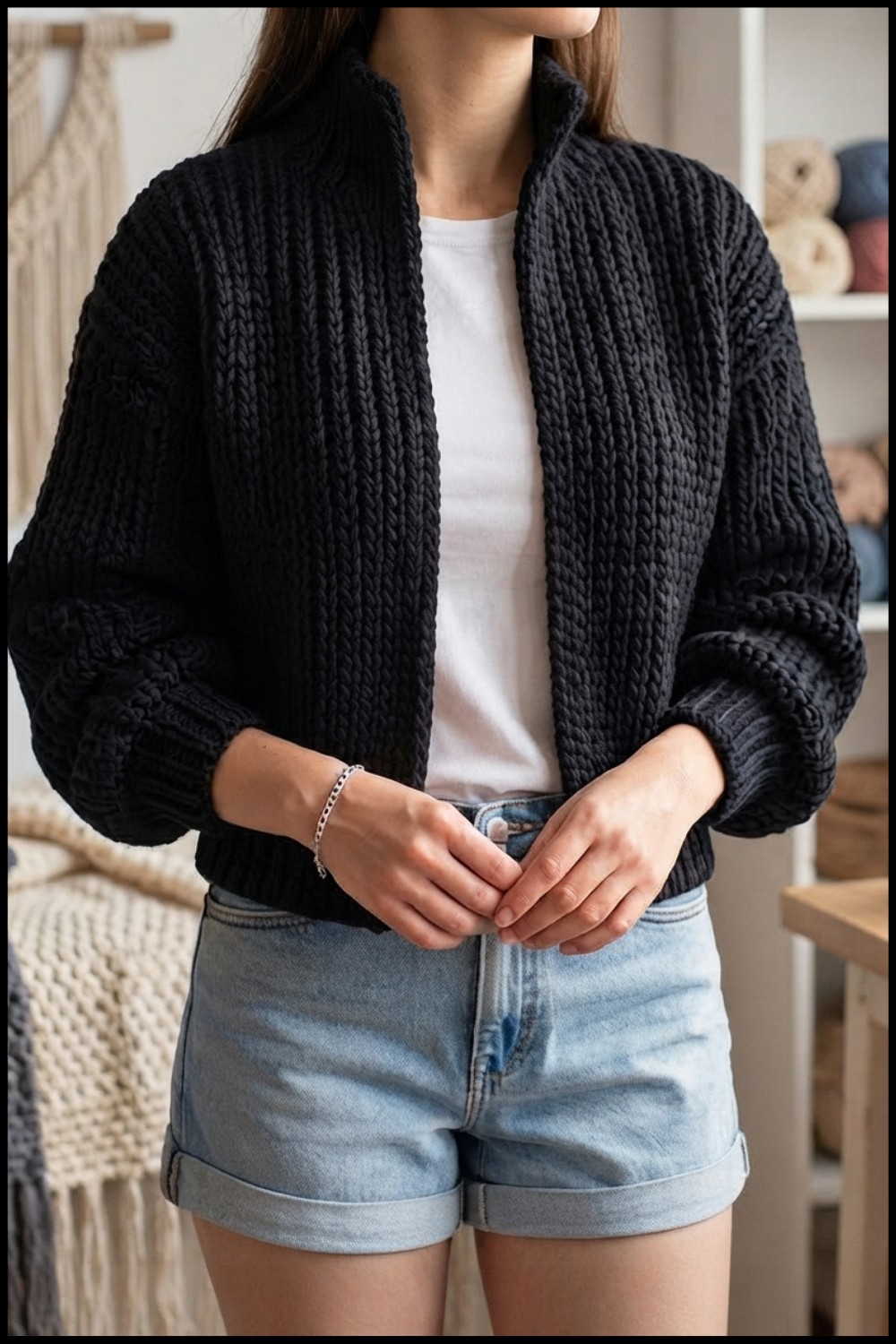Crochet Wool Jacket Pattern 1