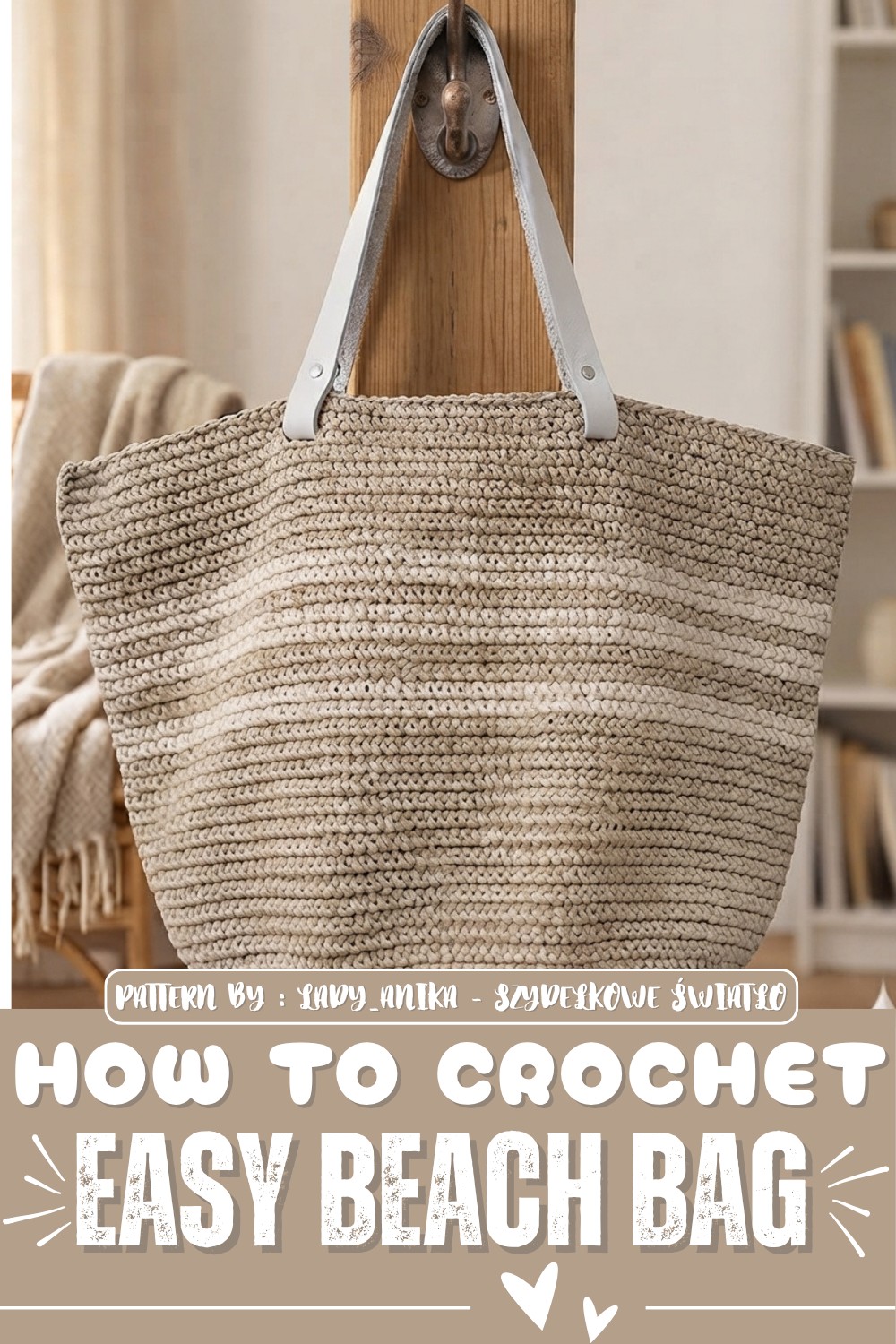 Easy Crochet Beach Bag Pattern