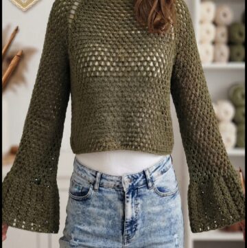 Easy Crochet Cardigan Pattern 1