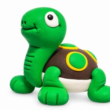 DIY Polymer Clay Turtle 6