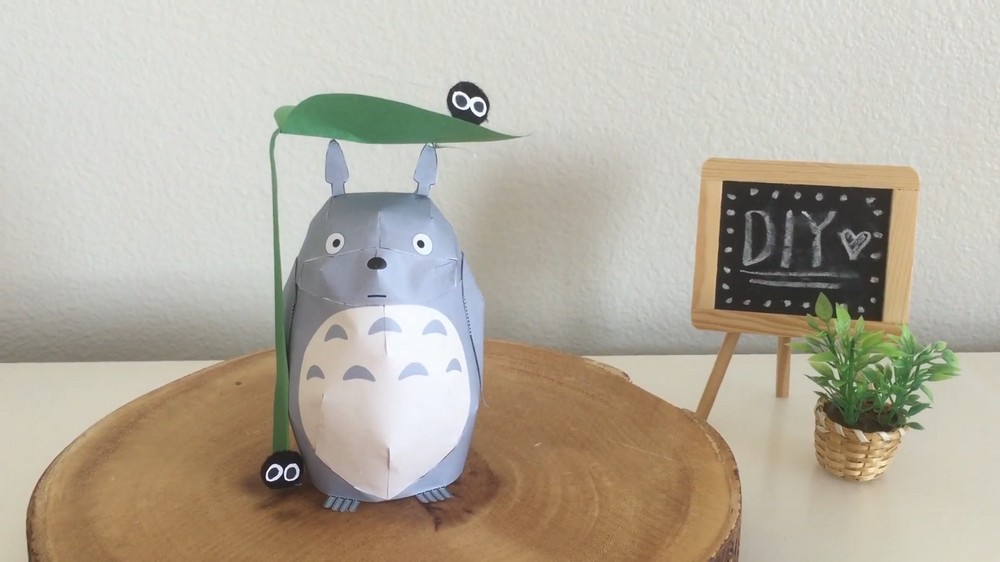 3D Paper Art Totoro Tutorial 1