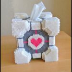 3D Portal Companion Cube Tissue Box Tutorial 1