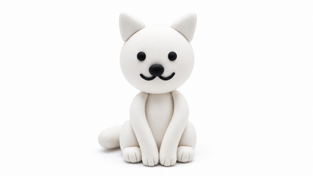 DIY Polymer Clay The Cat Pattern 6