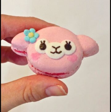 Baby Alpaca Macaron Clay Tutorial 1