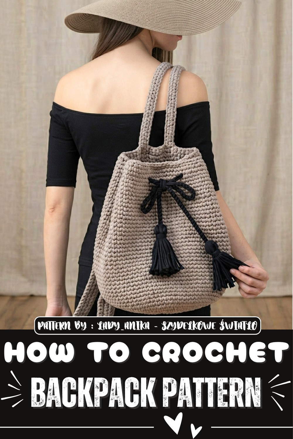 Crochet Backpack Pattern