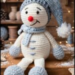 Crochet Christmas Snowman Pattern 1