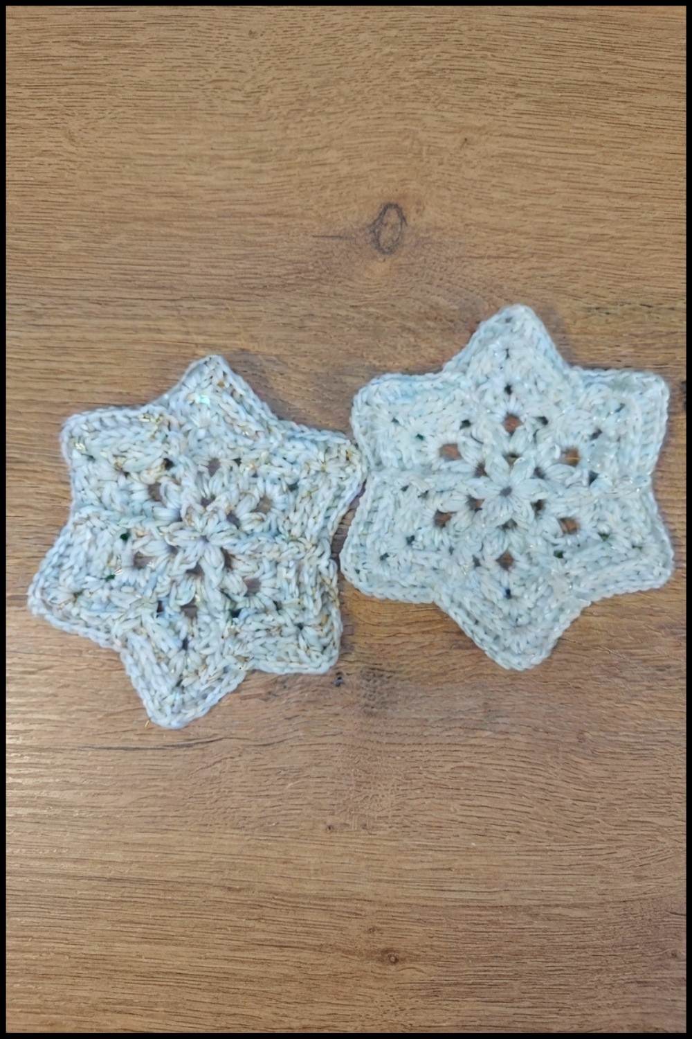 Crochet Christmas Star Pattern 1