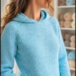 Crochet Hoodie Sweter Pattern 1