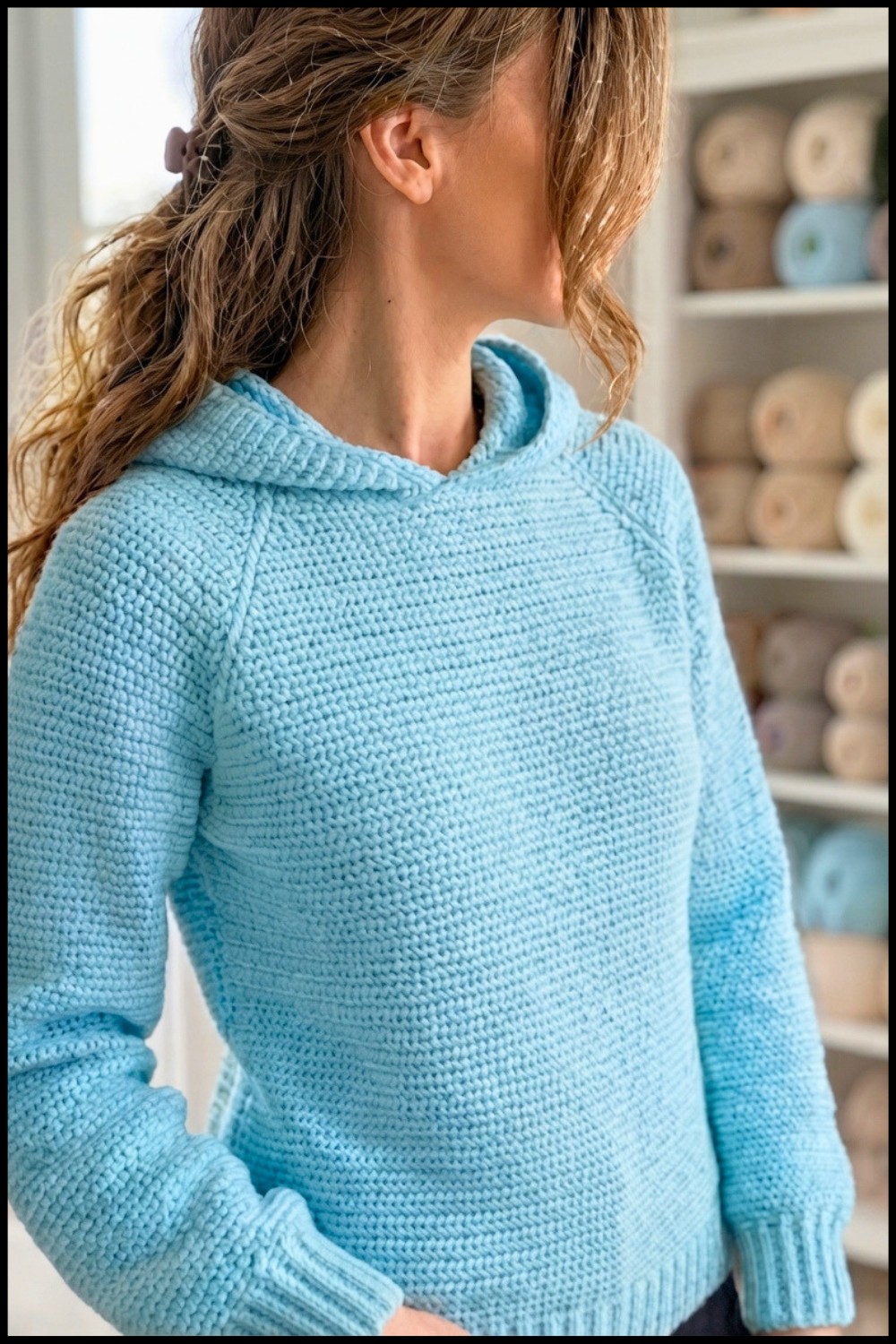 Crochet Hoodie Sweter Pattern 1