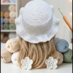 Crochet Linen Summer Bucket Hat Pattern 1