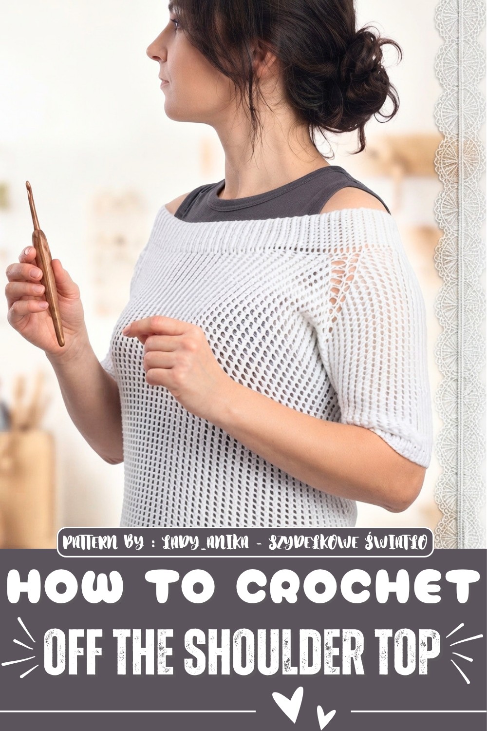 Crochet Off The Shoulder Top Pattern