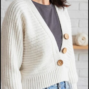 Crochet Spring Sweater Pattern 1