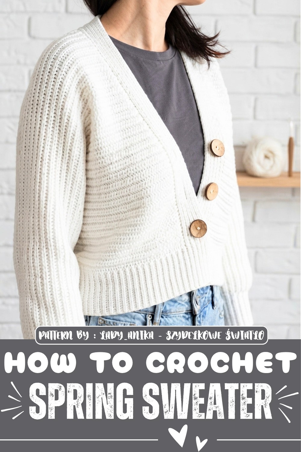 Crochet Spring Sweater Pattern