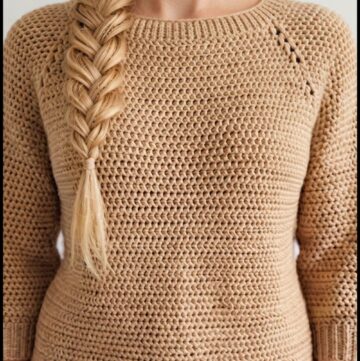 Crochet Summer Sweater Pattern 1