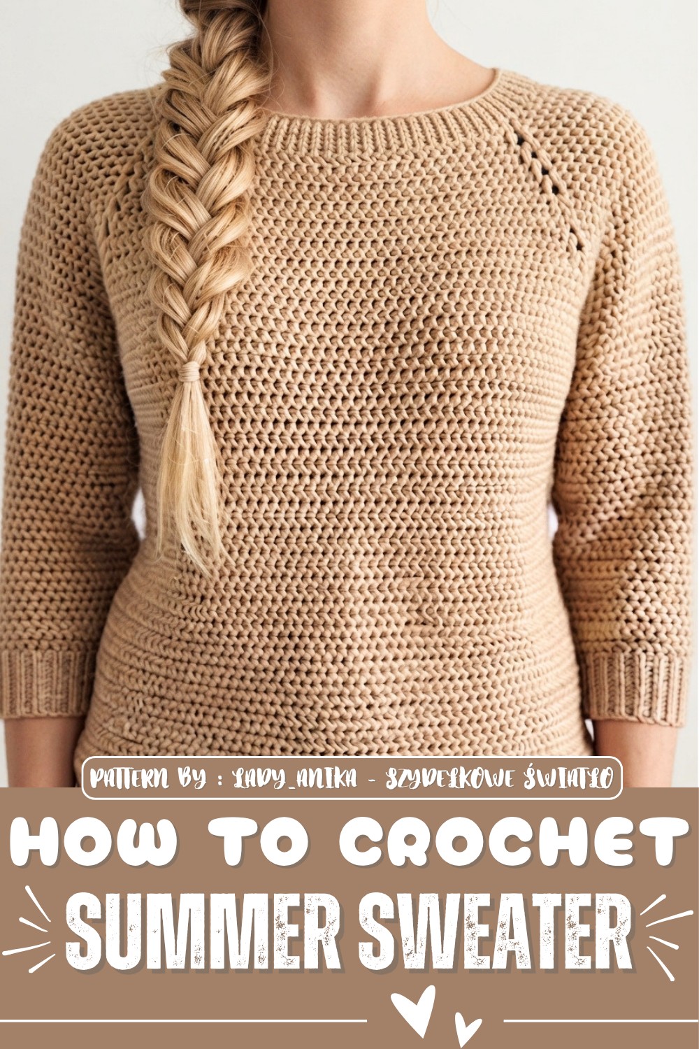 Crochet Summer Sweater Pattern