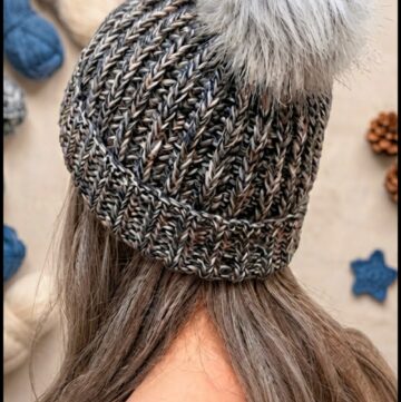 Crochet Winter Beanie Pattern 1