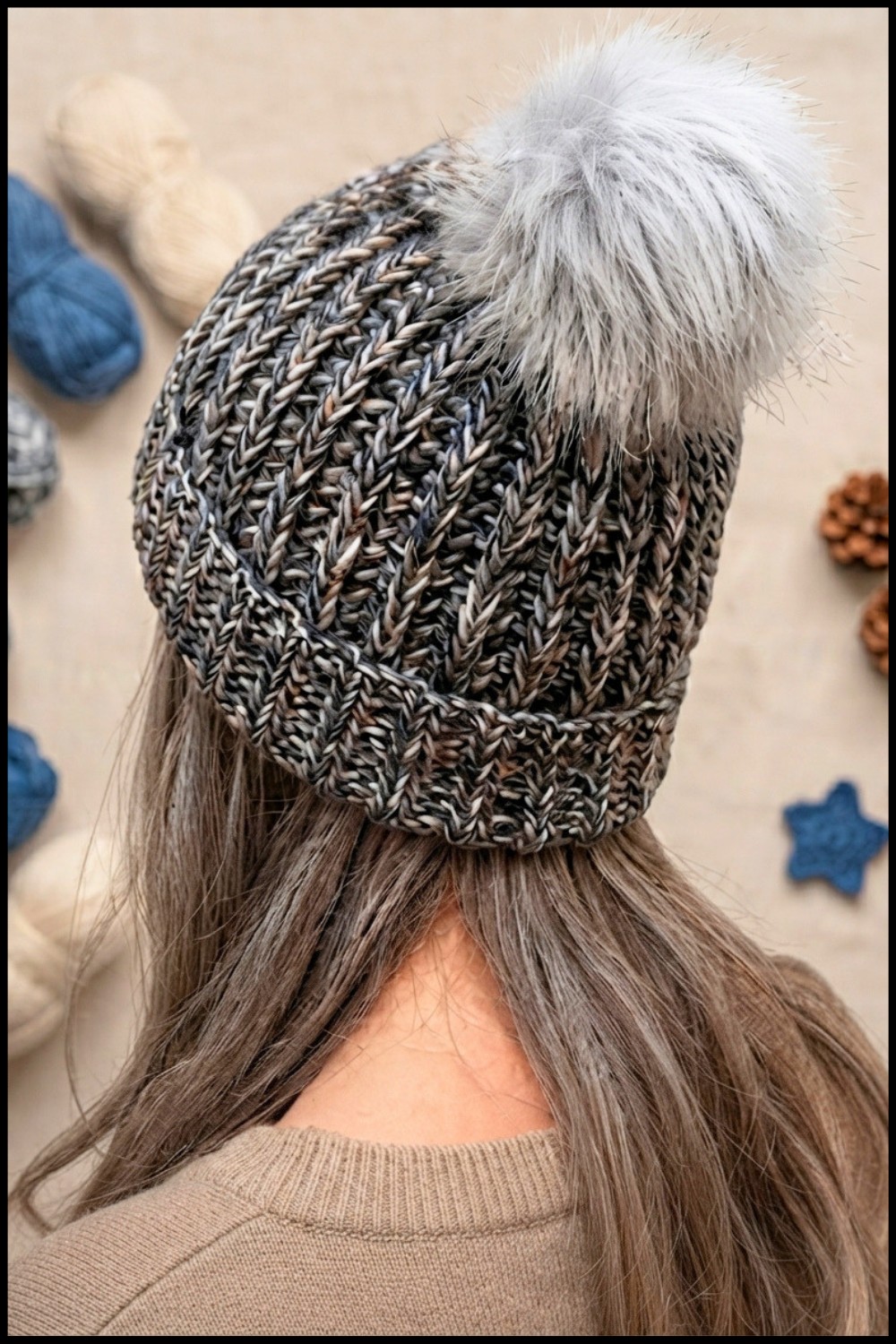 Crochet Winter Beanie Pattern 1