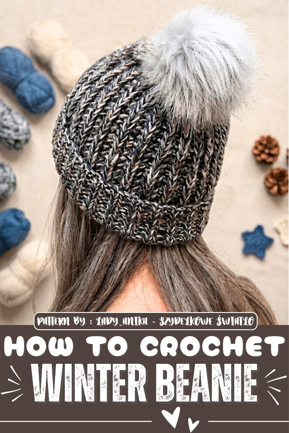Crochet Winter Beanie Pattern