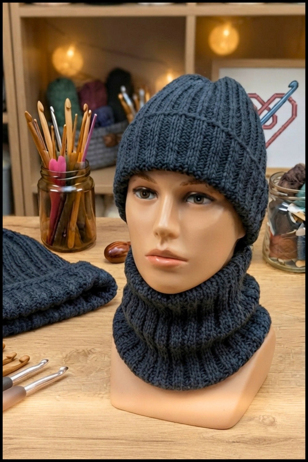 Crochet Winter Hat Pattern 1