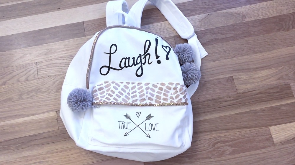 DIY Backpack Decor 1