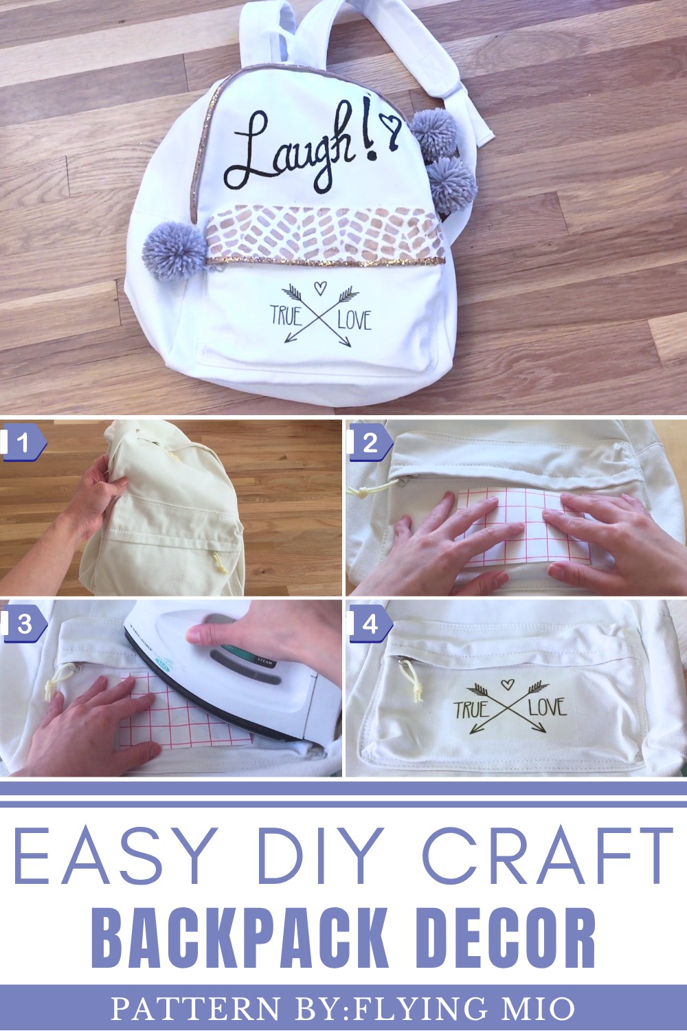 DIY Backpack Decor