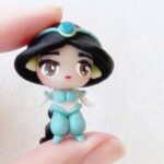 DIY Disney Jasmine Clay Chibi Tutorial 1