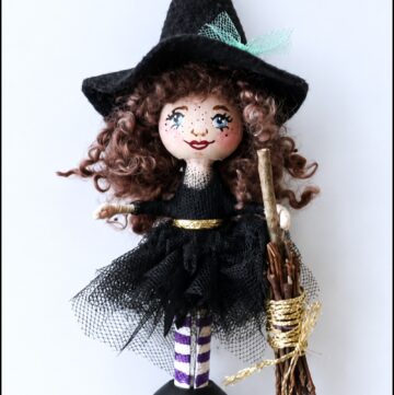 DIY Kitchen Witch Doll 7