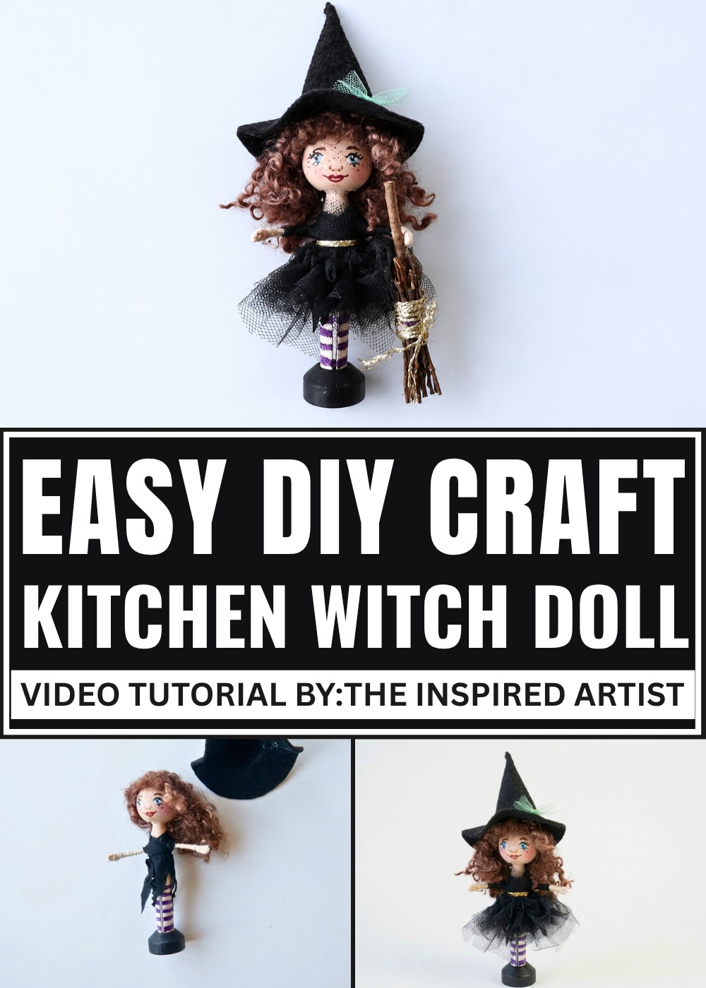 DIY Kitchen Witch Doll