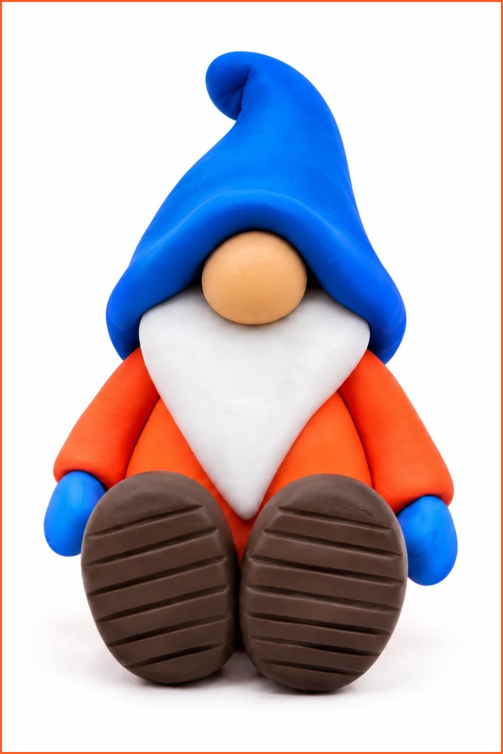 DIY Polymer Clay Christmas Gnome Pattern 7