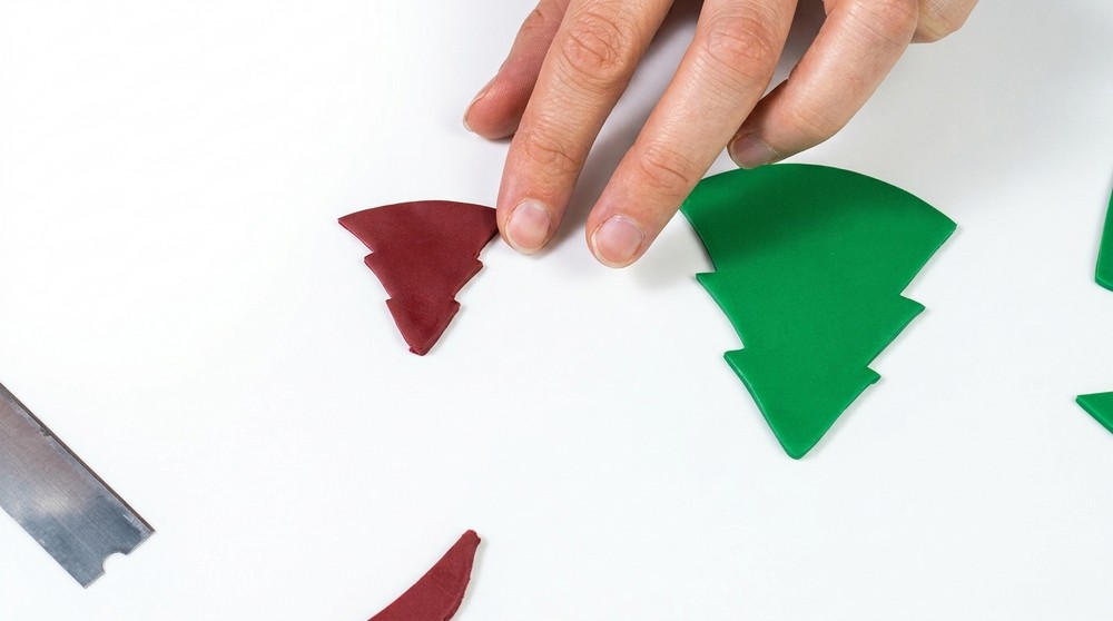 DIY Polymer Clay Christmas Tree Pattern 4