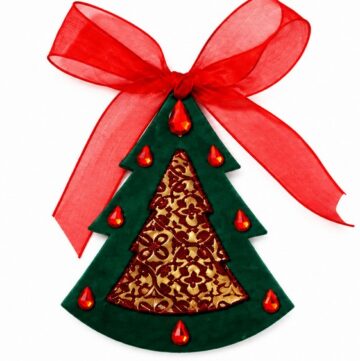 DIY Polymer Clay Christmas Tree Pattern 6