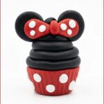 DIY Polymer Clay Cupcake Minnie Pattern 7
