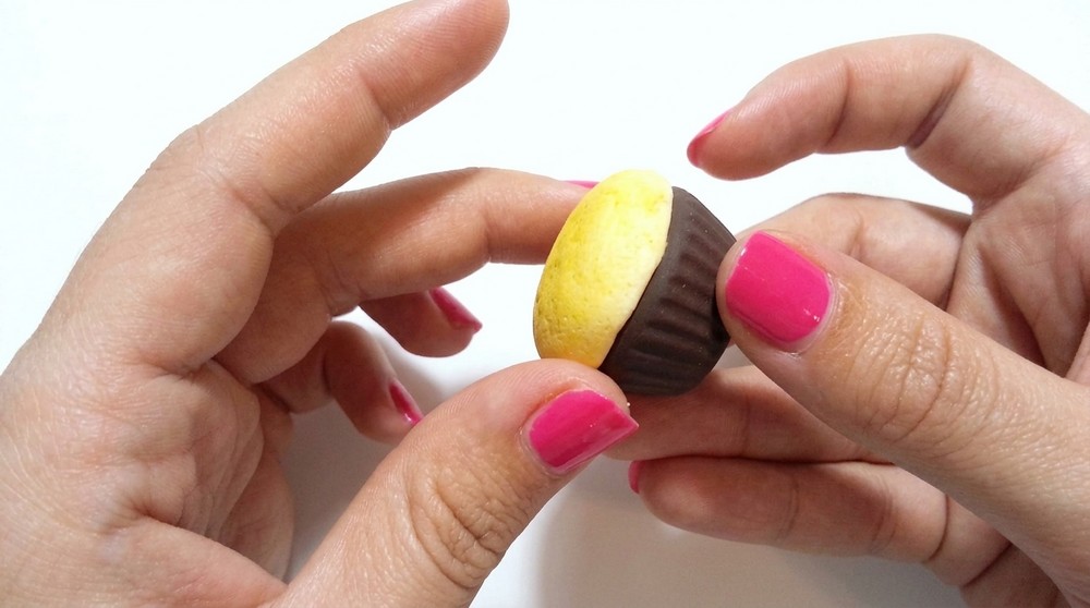 DIY Polymer Clay Cupcake Pattern 3