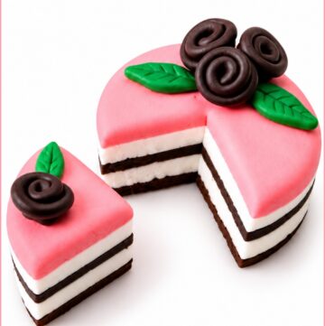 DIY Polymer Clay cake Pattern 7