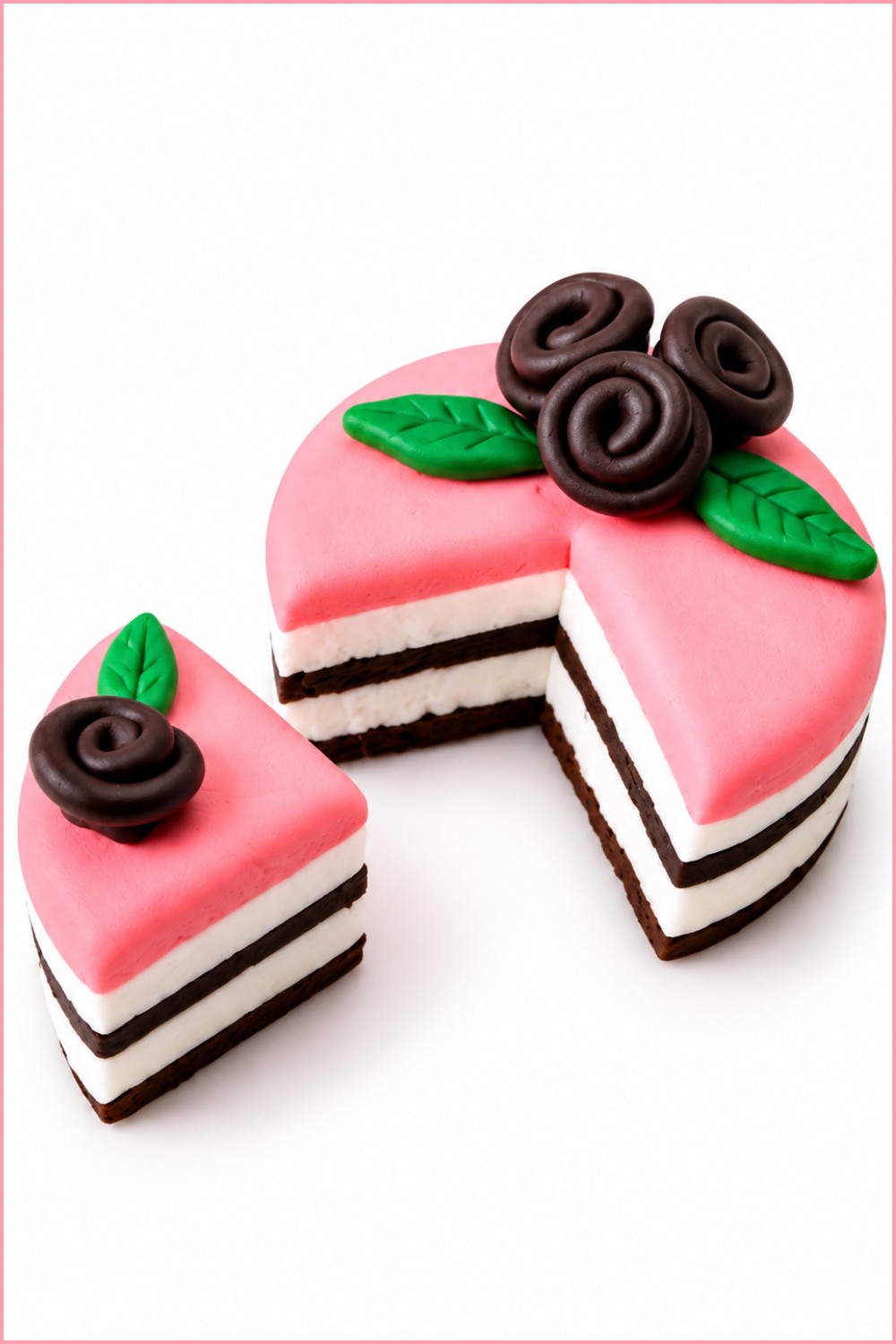 DIY Polymer Clay cake Pattern 7