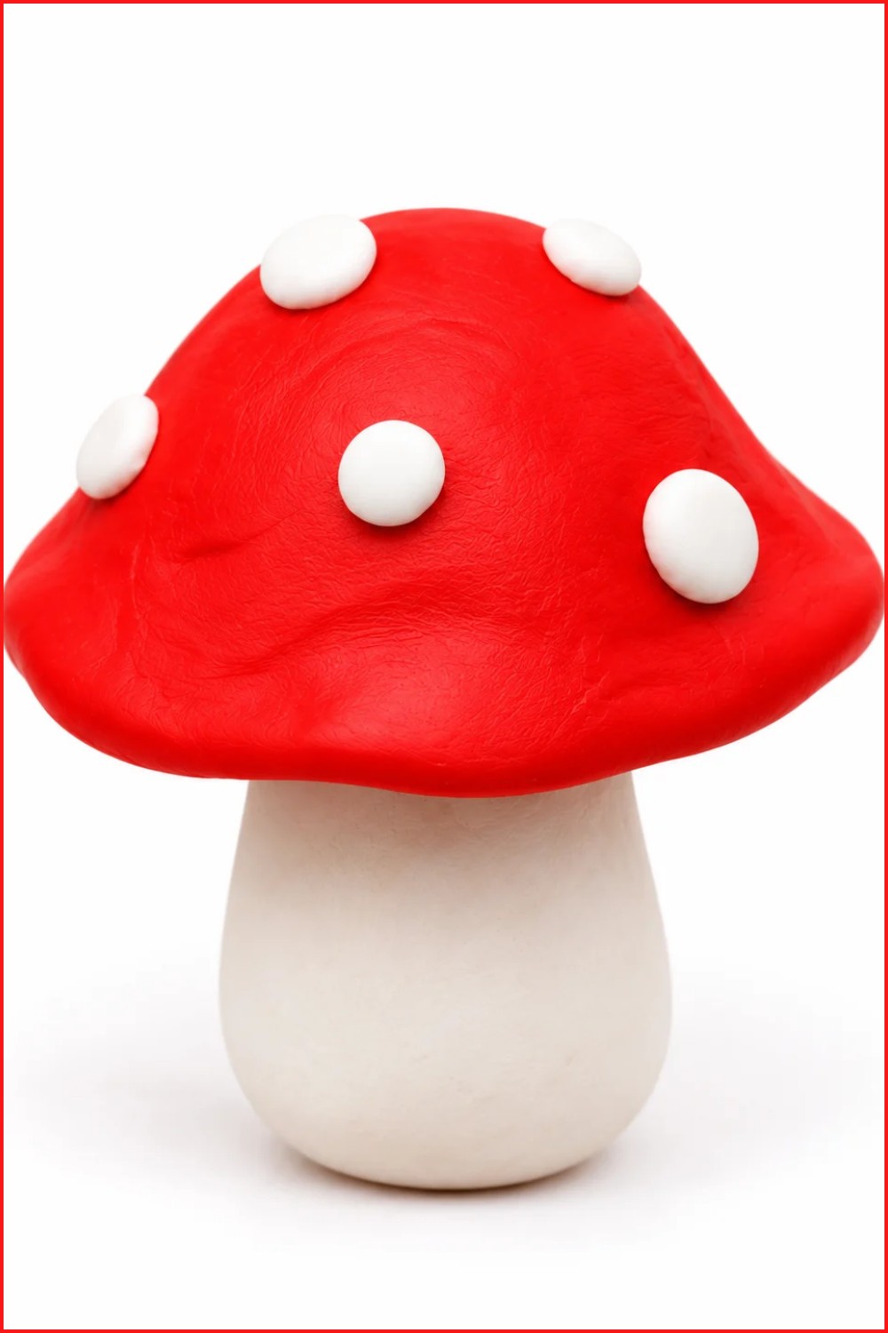DIY Polymer Clay Mushroom Pattern 7