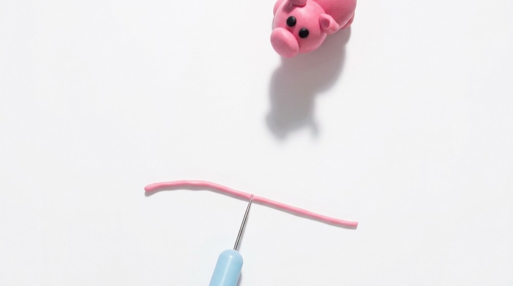 DIY Polymer Clay Pig Pattern 5
