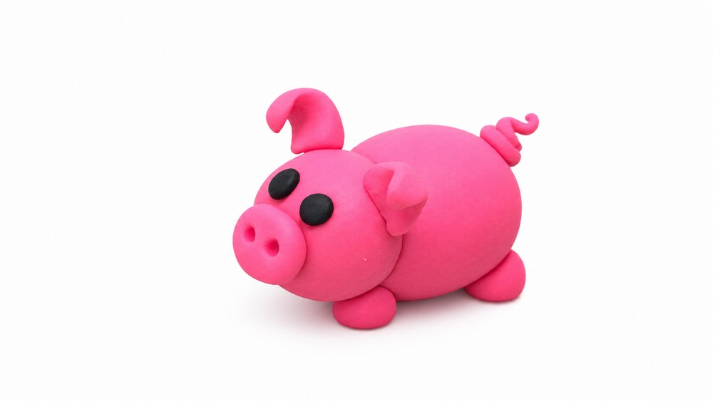 DIY Polymer Clay Pig Pattern 6