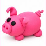 DIY Polymer Clay Pig Pattern 7